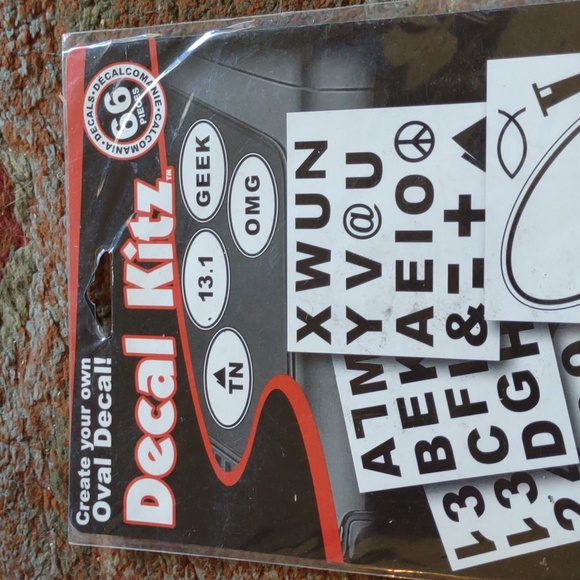 Decaf kitz decals vtg - Picture 3 of 6